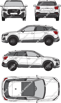 Audi Q2, Station wagon, 5 Doors (2021)