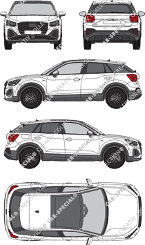 Audi Q2 station wagon, attuale (a partire da 2021) (Audi_152)