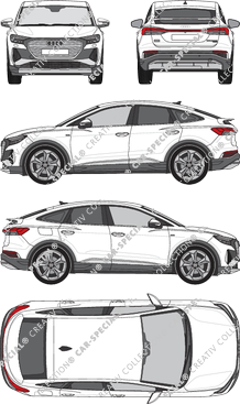 Audi Q4 e-tron Sportback, current (since 2021) (Audi_156)