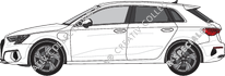 Audi A3 Sportback combi, actual (desde 2020)