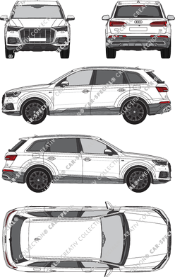 Audi Q7 TFSI e, combi, 5 Doors (2020)