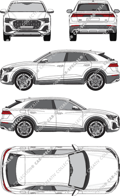 Audi Q8, Hatchback, 5 Doors (2023)