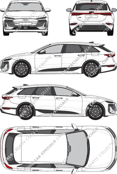 Audi S6 e-tron Avant, current (since 2024) (Audi_186)