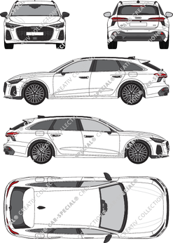 Audi A6, current (since 2025) (Audi_196)