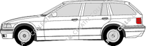 BMW 3er Touring break, 1995–1999