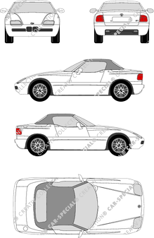 BMW Z1, 1989–1991 (BMW_018)