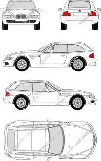 BMW Z3, E 36, Coupé, 3 Doors (1998)