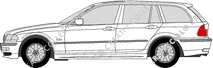 BMW 3er Touring station wagon, 1999–2001