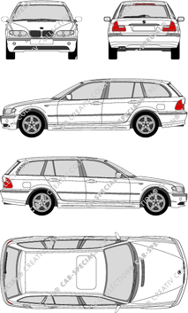 BMW 3er Touring break, 2002–2005 (BMW_029)