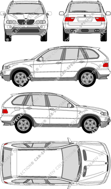 BMW X5 break, 2003–2006 (BMW_039)