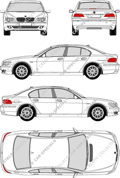 BMW 7er berlina, 2005–2008 (BMW_044)