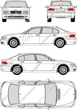 BMW 7er berlina, 2005–2008 (BMW_045)