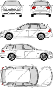 BMW 3er Touring, 2005–2008 (BMW_046)