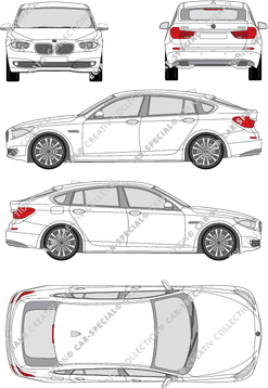 BMW 5er Kombilimousine, 2009–2013 (BMW_064)