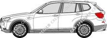 BMW X3, 2010–2014