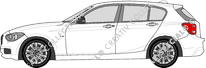 BMW 1er Hayon, 2011–2015