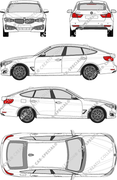 BMW 3er GT, Kombilimousine, 5 Doors (2013)