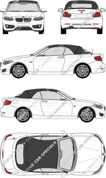 BMW 2er, F23, Cabrio, 2 Doors (2014)