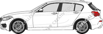 BMW 1er Hayon, 2015–2019