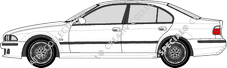 BMW 5er berlina, a partire da 1998