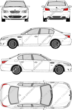 BMW 5er M5, M5, E60, berlina, 4 Doors (2005)