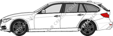 BMW 3er Touring Station wagon, 2015–2019