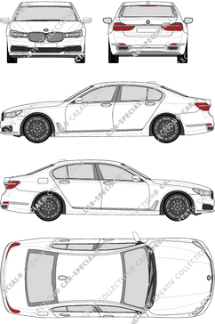 BMW 7er Limousine, actuel (depuis 2015) (BMW_106)