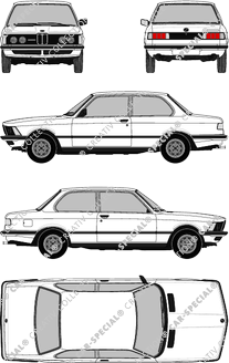 BMW 3er, Limousine, 2 Doors (1975)