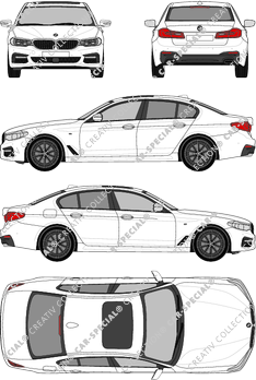 BMW 5er berlina, 2017–2023 (BMW_120)