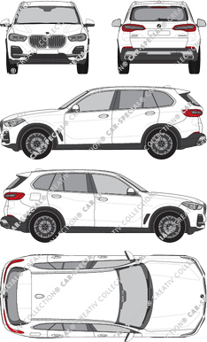 BMW X5 Station wagon, 2018–2023 (BMW_130)