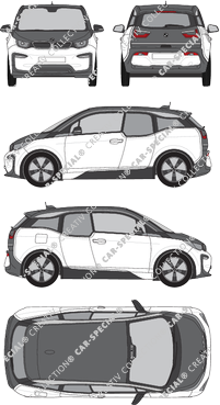 BMW i3, 2017–2022 (BMW_132)