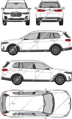 BMW X7, Kombi, 5 Doors (2019)