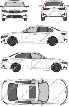 BMW 3er limusina, 2019–2022 (BMW_136)