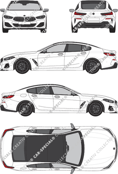 BMW 8er Gran Coupé Coupé, attuale (a partire da 2019) (BMW_142)