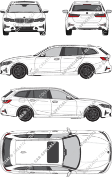 BMW 3er Touring break, 2019–2022 (BMW_143)