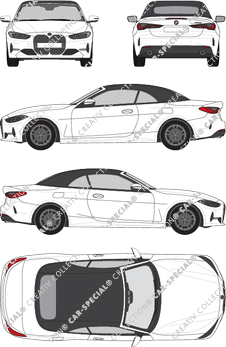 BMW 4er, cabriolet, 2 Doors (2021)