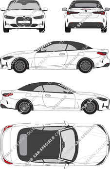 BMW 4er, Cabriolet, 2 Doors (2021)