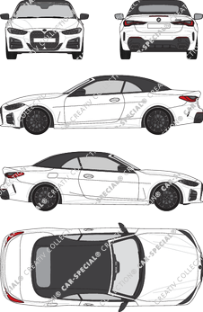 BMW 4er M Automobil, Convertible, 2 Doors (2021)