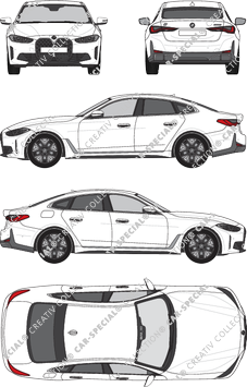 BMW i4, limusina, 4 Doors (2021)