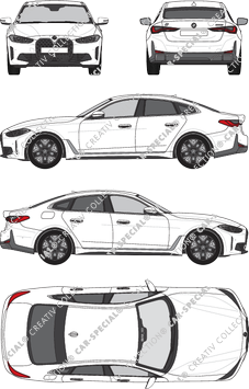 BMW i4 Grand Cuopé, current (since 2021) (BMW_161)