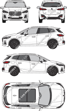 BMW 2er Active Tourer combi, actual (desde 2021) (BMW_166)