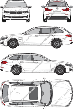 BMW 5er Touring station wagon, attuale (a partire da 2018) (BMW_172)