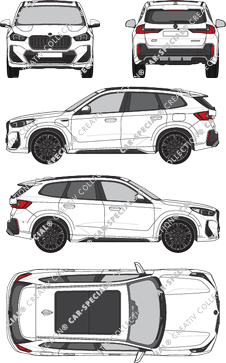 BMW X1 station wagon, attuale (a partire da 2022) (BMW_188)