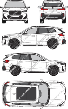 BMW X1 Station wagon, current (since 2022) (BMW_188)