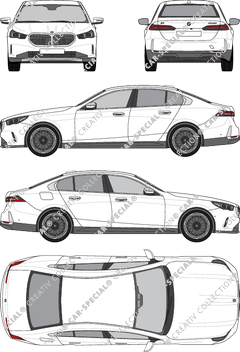 BMW i5 Limousine, actuel (depuis 2023) (BMW_200)