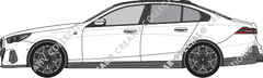 BMW 5er Limousine, current (since 2023)