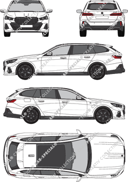 BMW i5 Touring  M Sportpaket, Touring (2024)