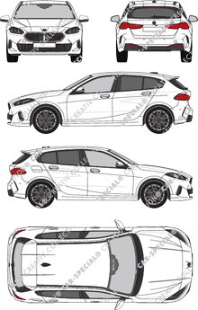 BMW 1er, actueel (sinds 2024) (BMW_219)