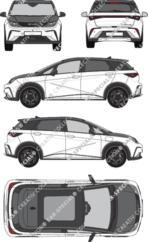 BYD Dolphin, Kombilimousine, 5 Doors (2023)