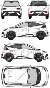 BYD Dolphin Surf, actual (desde 2025) (BYD_012)